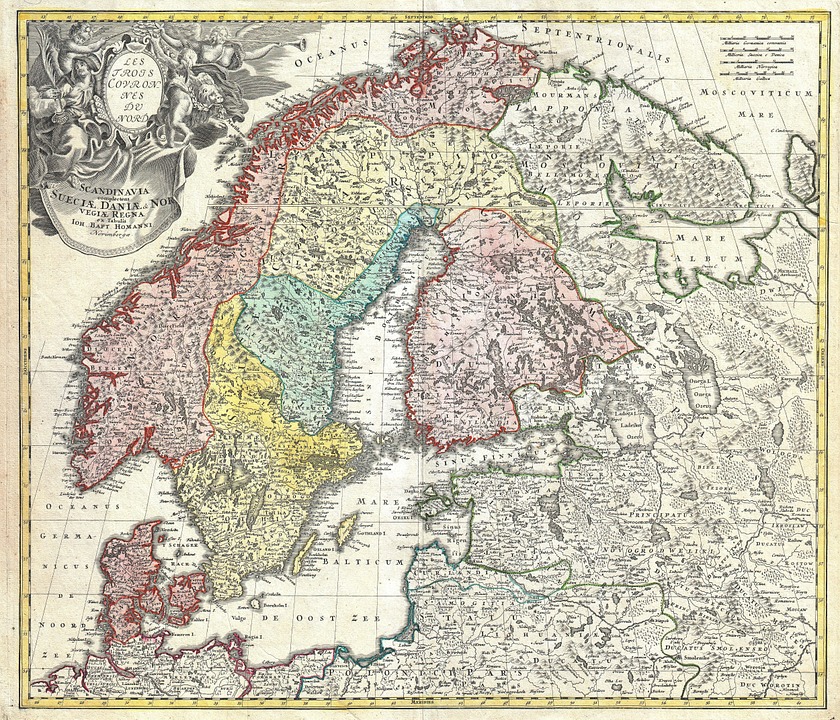 Scandinavian Map